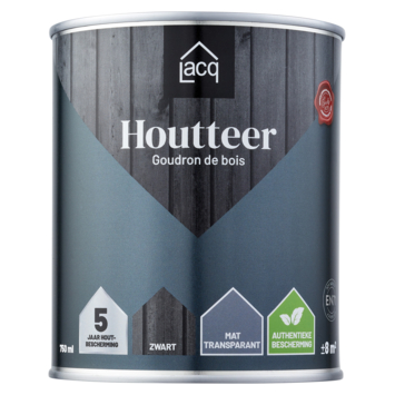 Lacq Houtteer zwart 750 ml