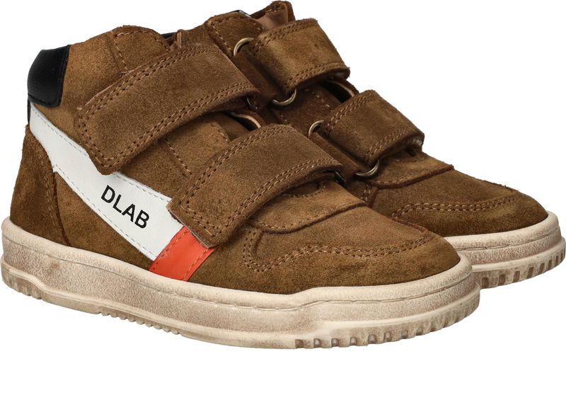 Develab Sneakers Cognac Jongens