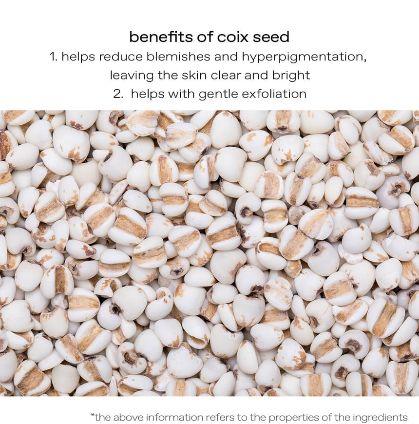 glow - Coix Seed Zonnebrandcrème