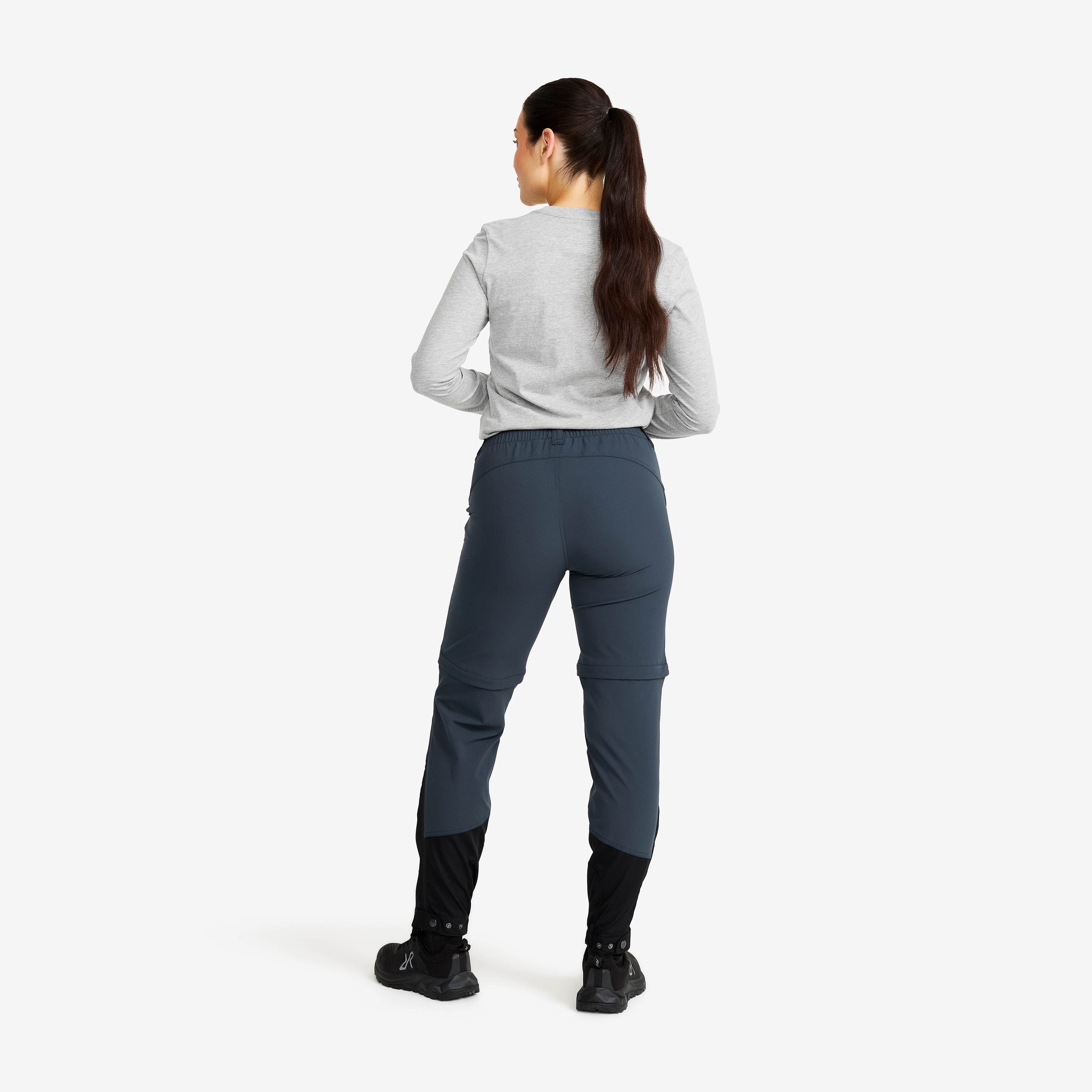 Range Pro Stretch Zip-off Pants Dame Blueberry/Black