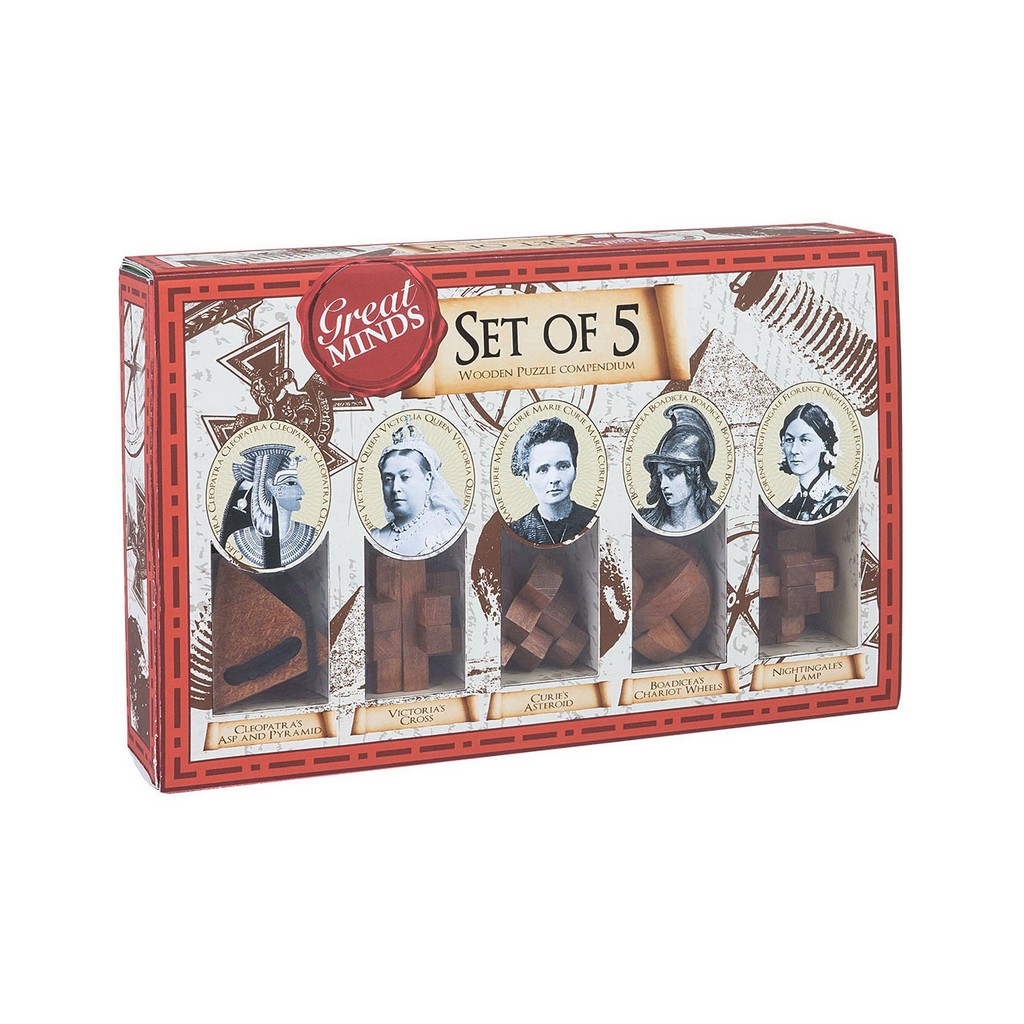 Great Minds - Women's Set of 5 Puzzles