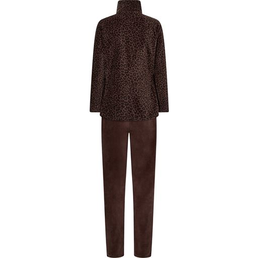 Decoy Homewearsæt, Multi Brun, XXL