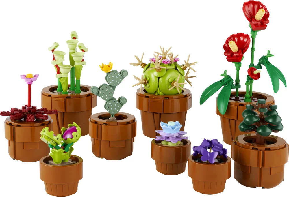 LEGO®ICONS 10329 LES PLANTES MINIATURES