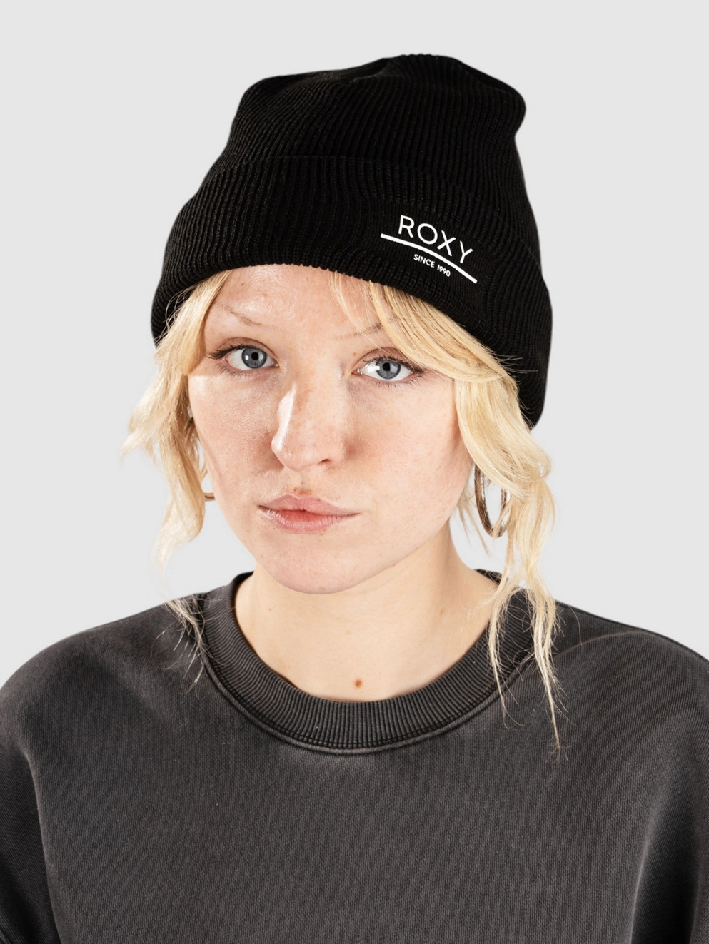 Roxy Folker Beanie true black