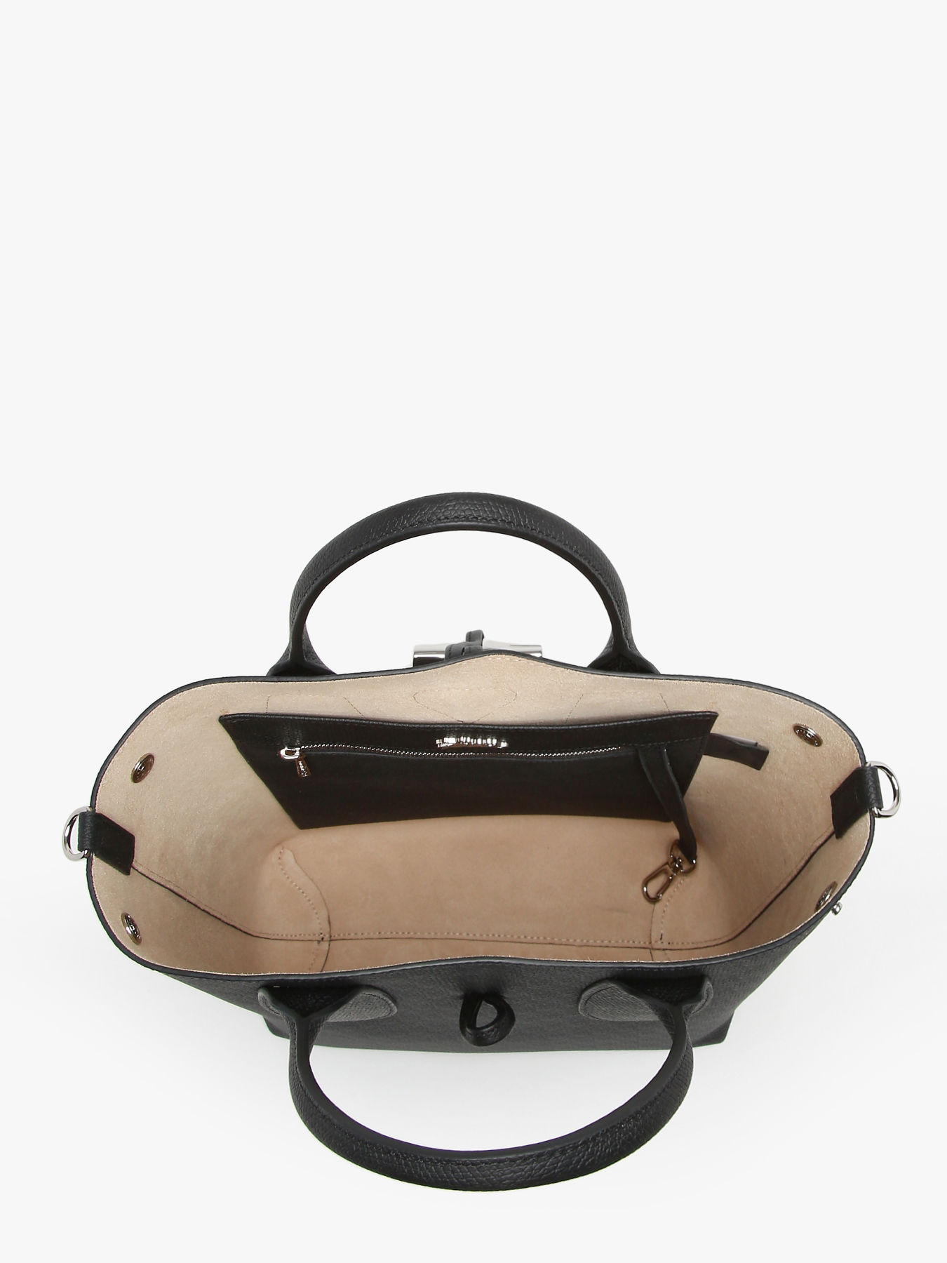 Sac port main Roseau cuir LONGCHAMP