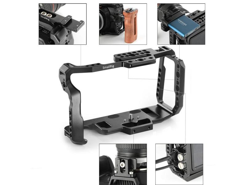 Smallrig Cage Pocket Cinema Camera 4K & 6K Kamerahalterung für die Blackmagic Design Pocket Kino Kamera 4K und 6K
