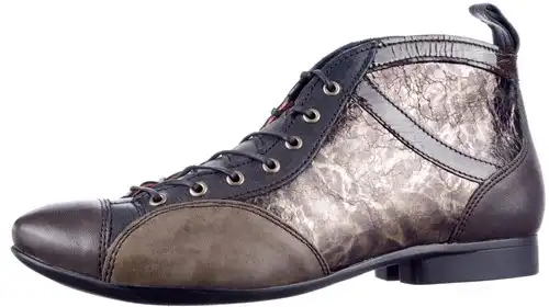 Think groen combi 000618-9120 - maat 38 veterboot groen combi - maat 38 Calandschoen