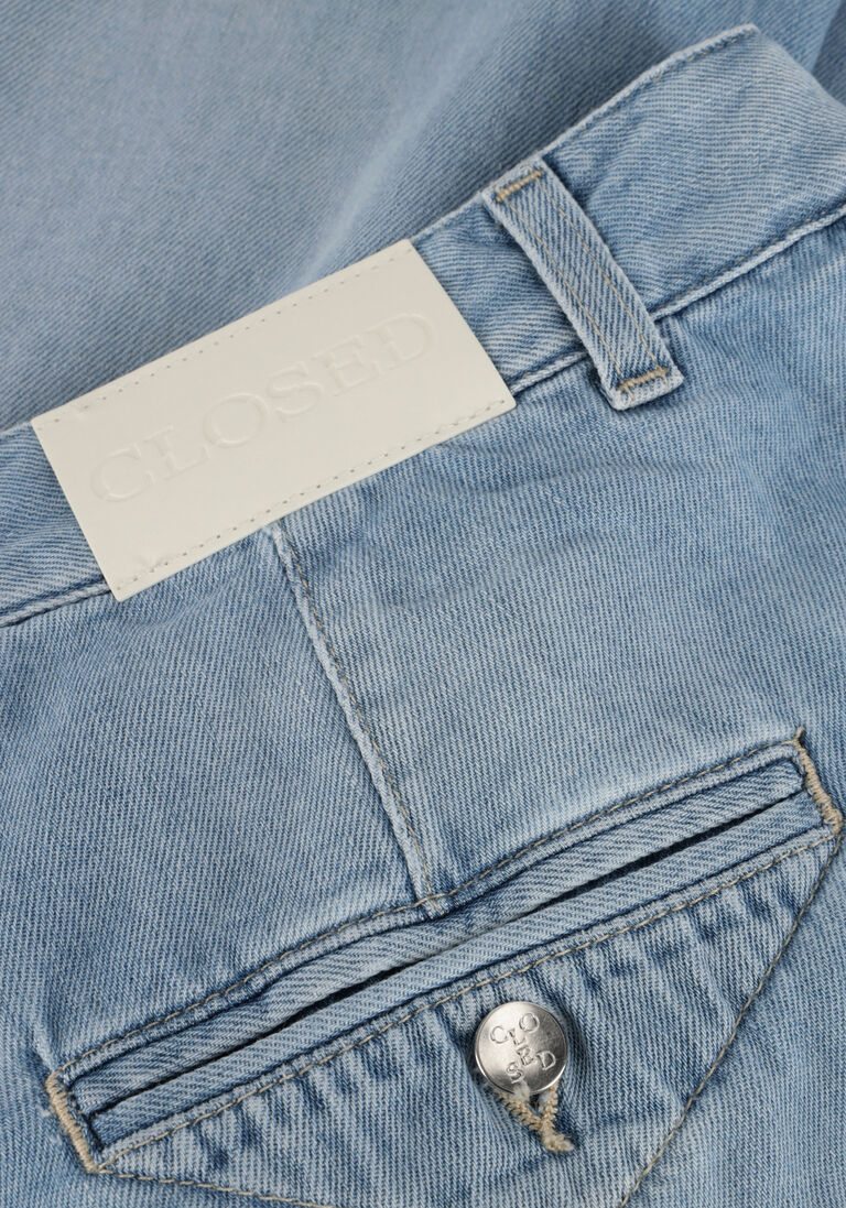 blauwe closed wide jeans jurdy