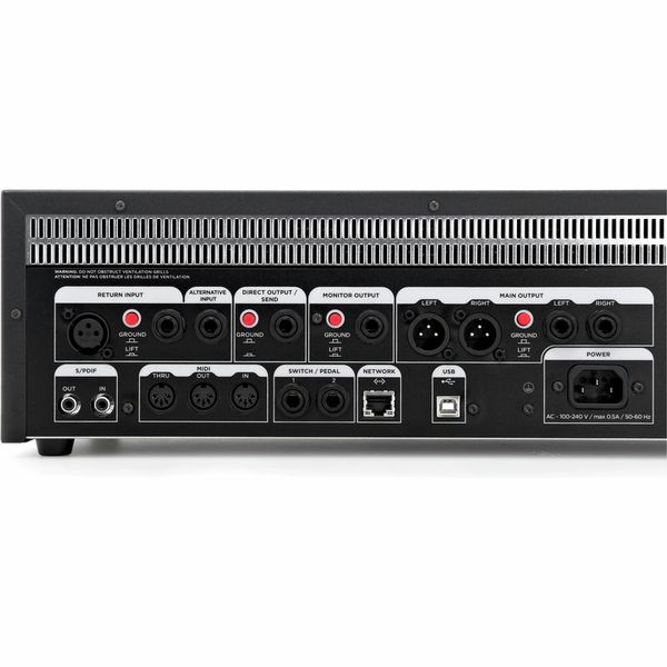 Kemper Profiling Amp Rack BK Set