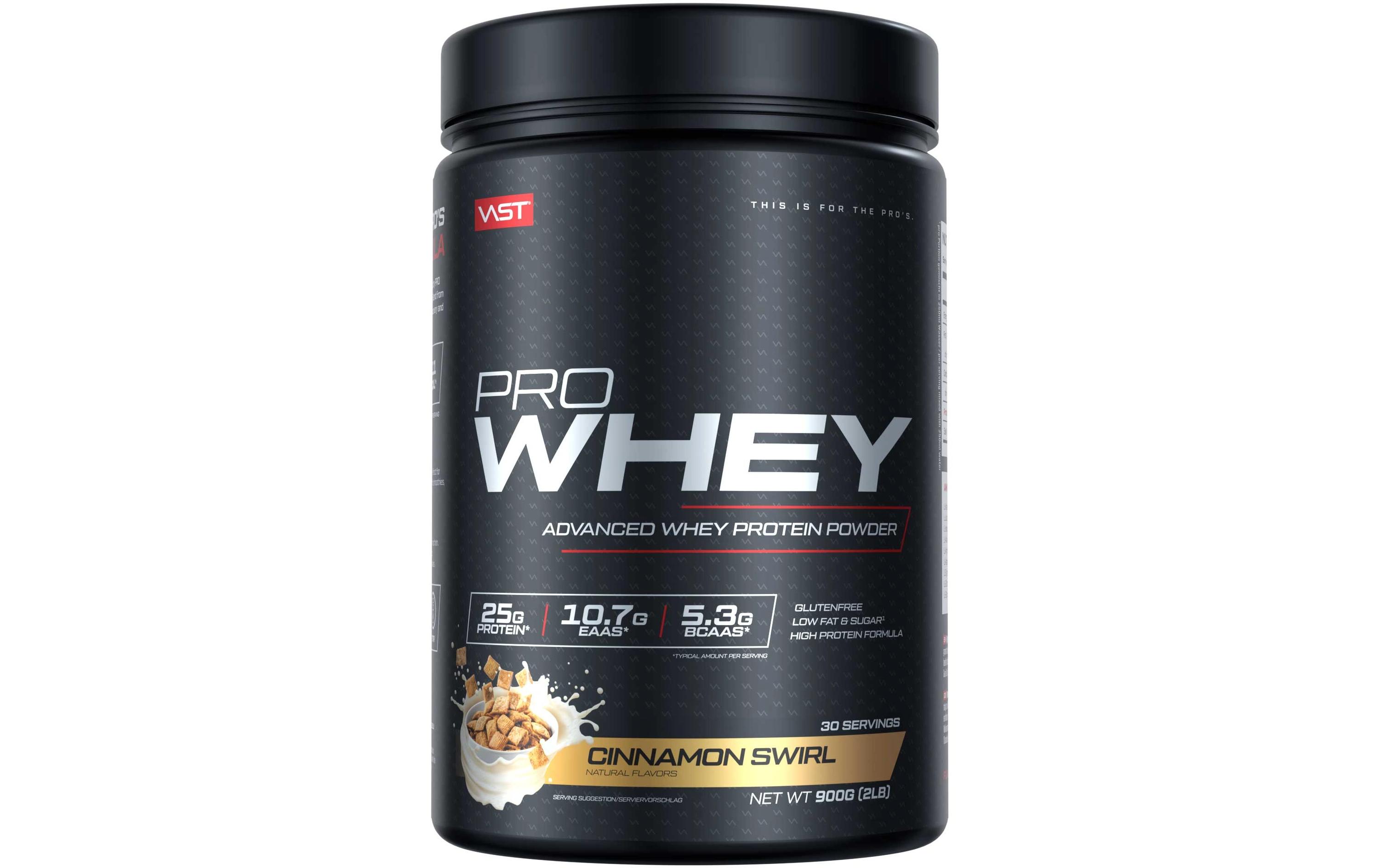 Pulver Pro Whey Dose: 900g, Cinnamon SwirlProteingetränk