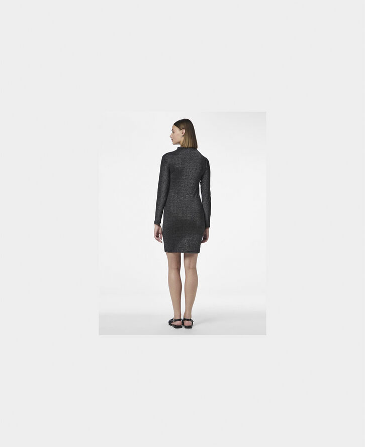 Pieces PCMONICA LS GLITTER DRESS NOOS Striber/tern