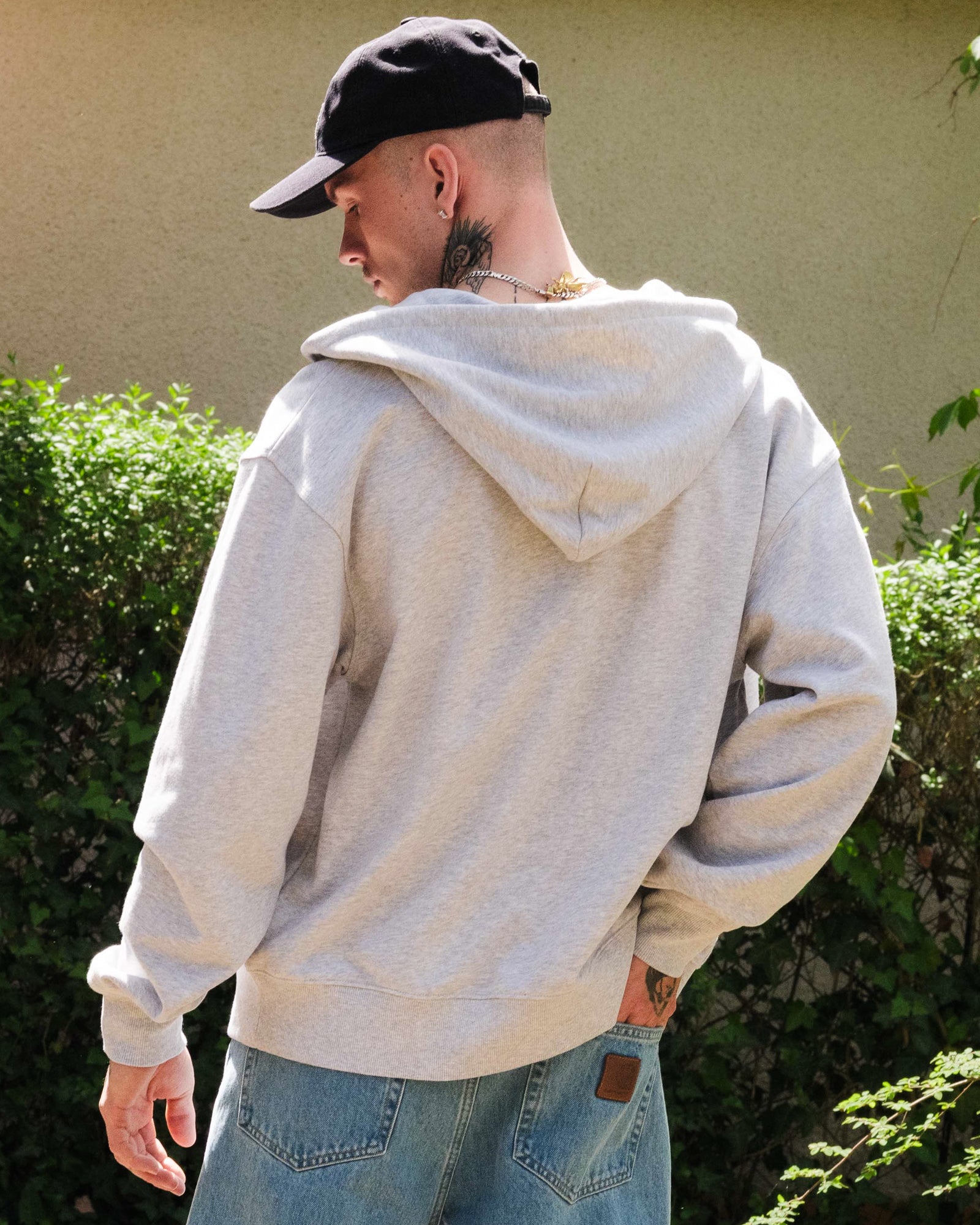 Gramicci<br>One Point Zip Hooded Sweatshirt
