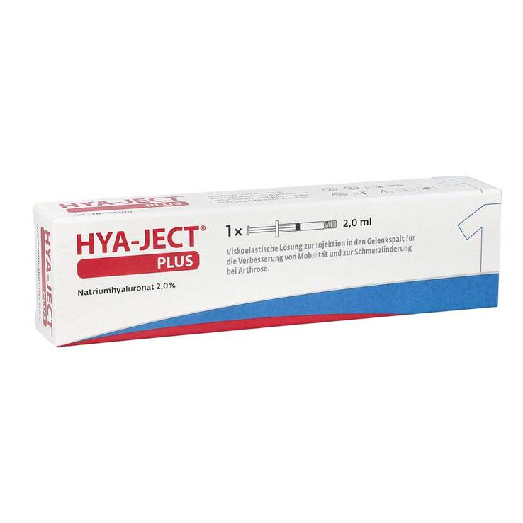 Hya-Ject Plus Fertigspritzen, 1X2 ml
