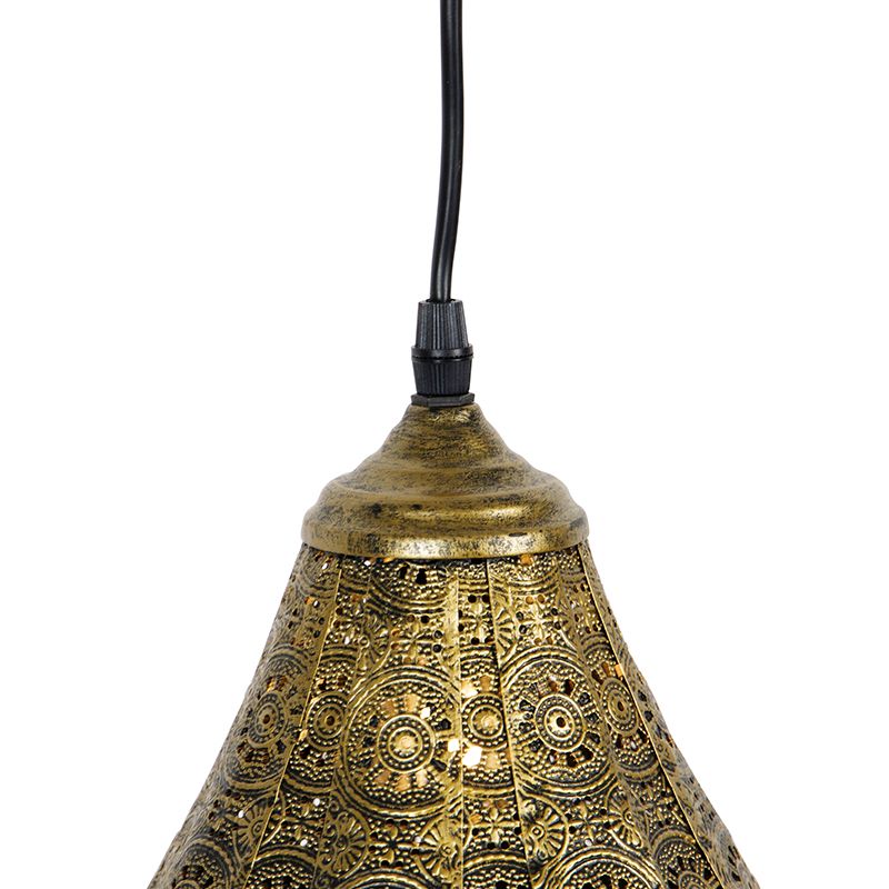 Oosterse hanglamp goud 17,5cm - Billa Dia