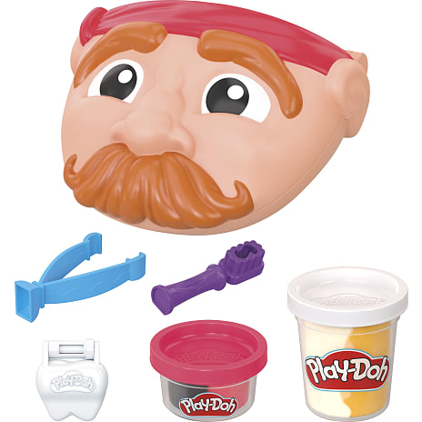 Play-Doh mini pirat tandlægesæt