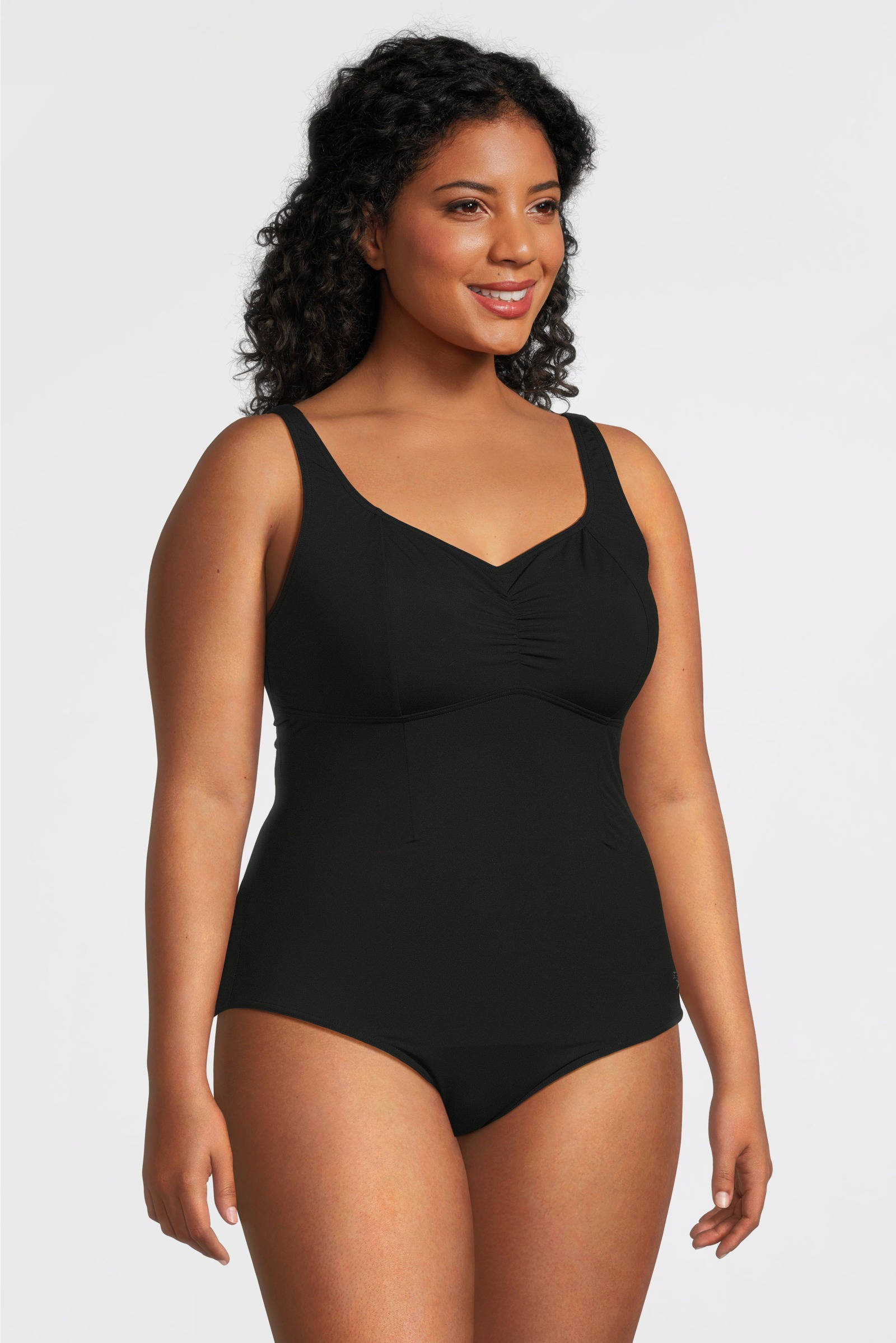 Speedo Shape Comprex corrigerend badpak AquaNite zwart
