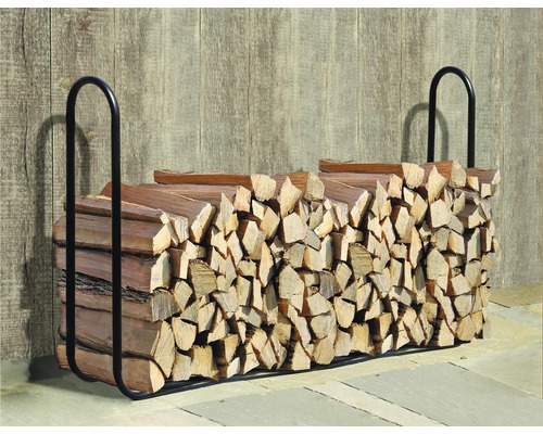 Stapelhulp voor brandhout 244 x 25 x 98,9 cm