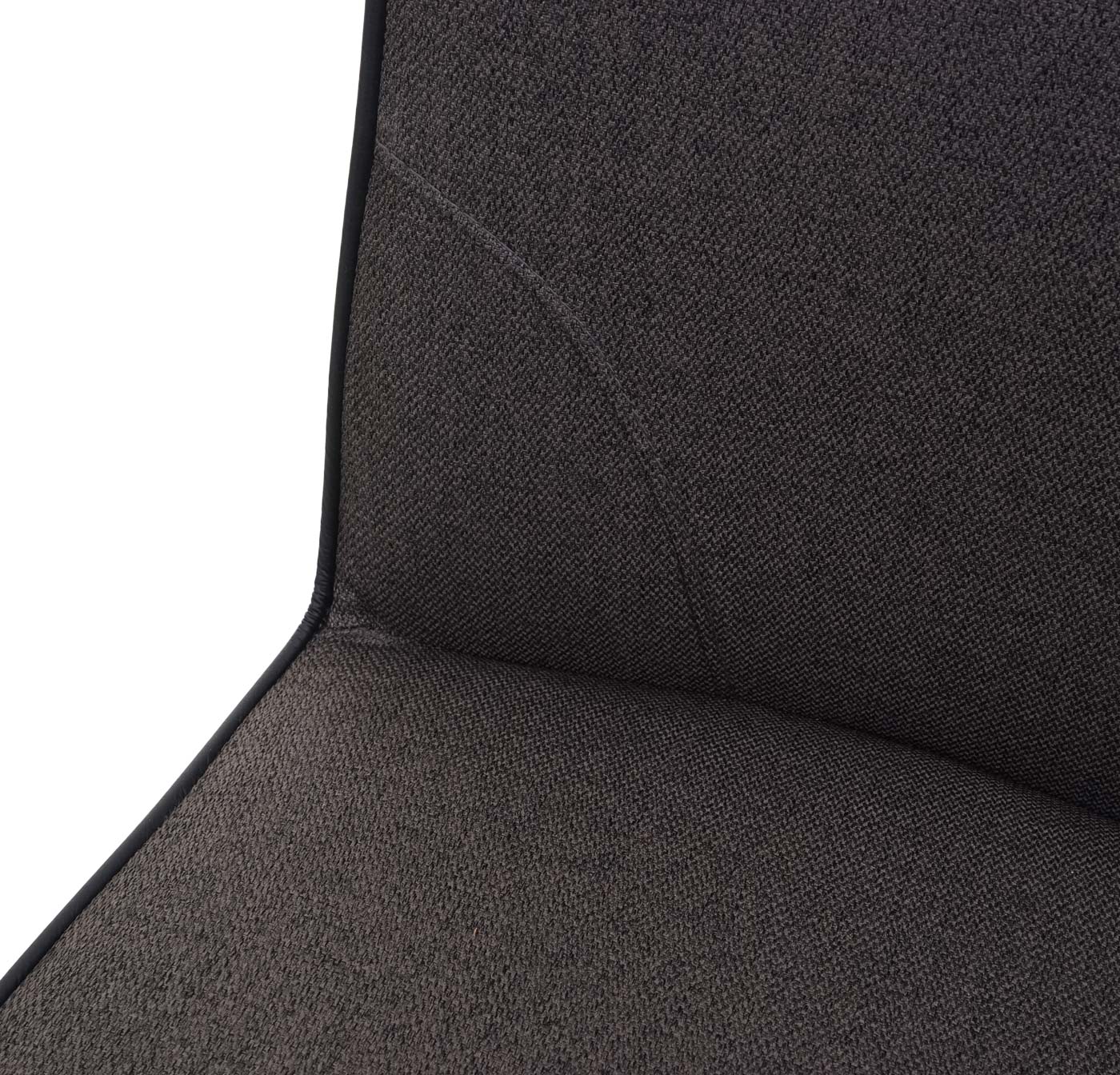 Barhocker MCW-H72, Barstuhl Tresenhocker, drehbar Auto-Position Fußablage Stahl Stoff/Textil ~ grau-braun