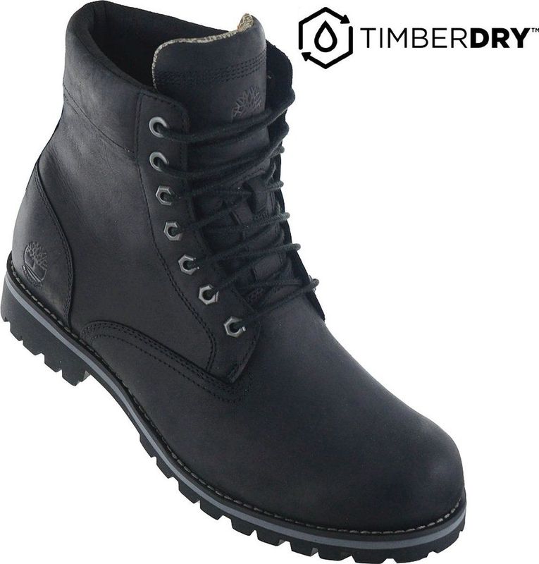 Timberland Rugged WP heren veterboot - Zwart