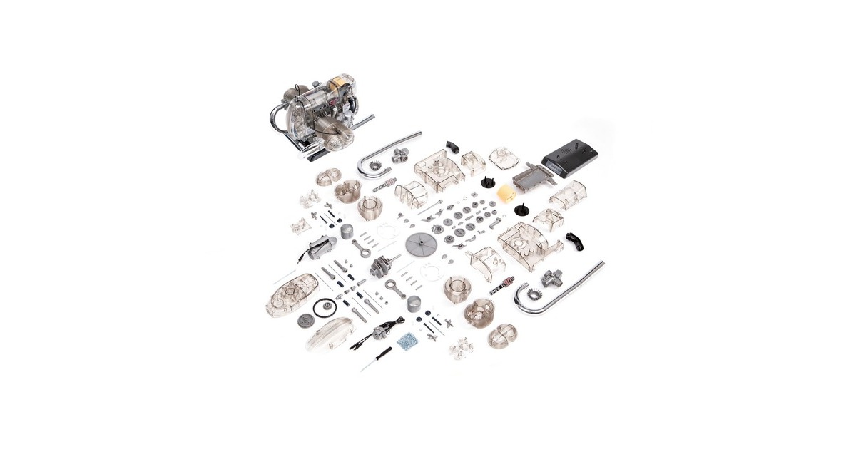 FranzisBMW R90 S Boxermotor Modelbouw  (Schaal 1:2)