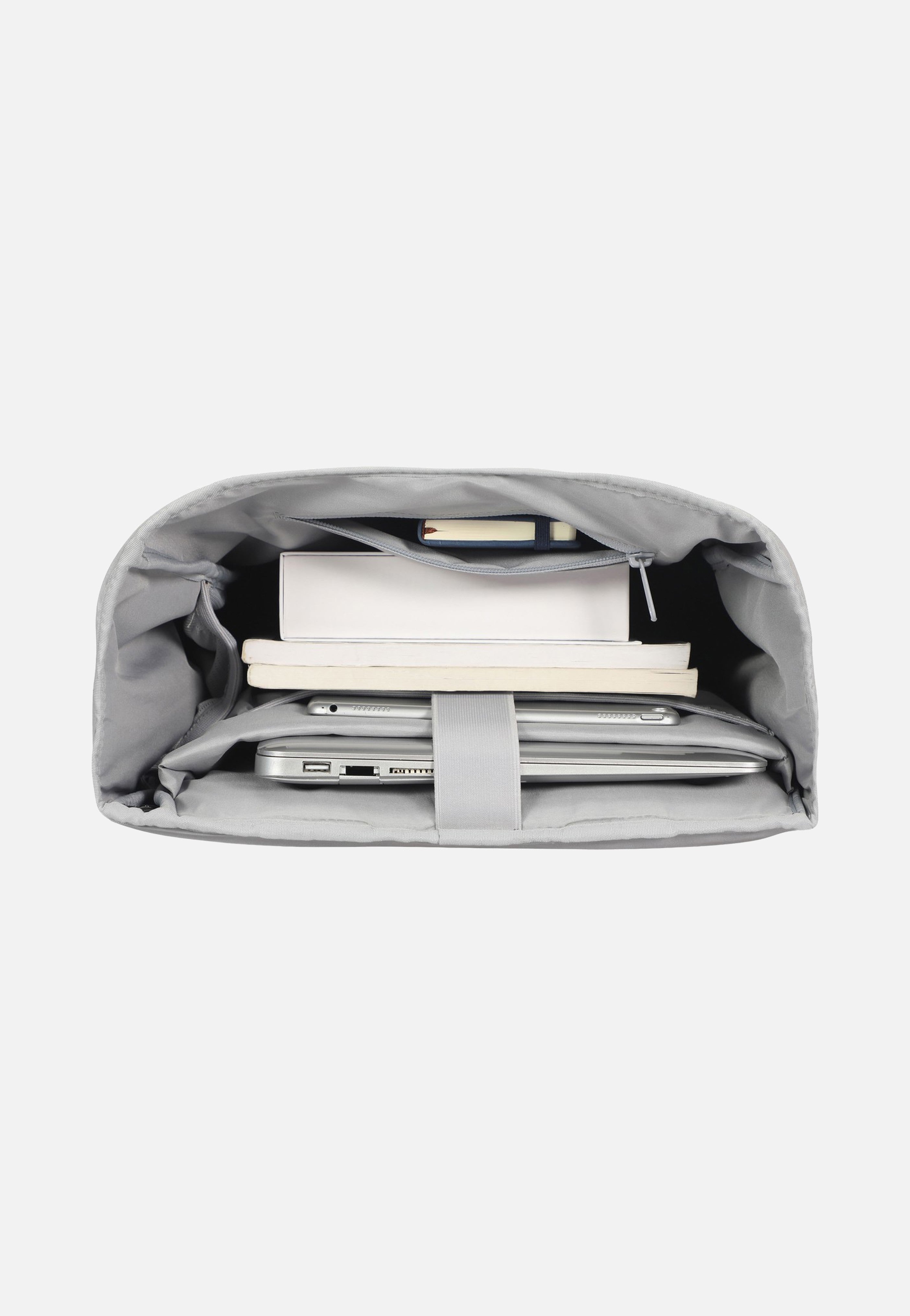 Harvey Large Black - Rolltop Rucksack