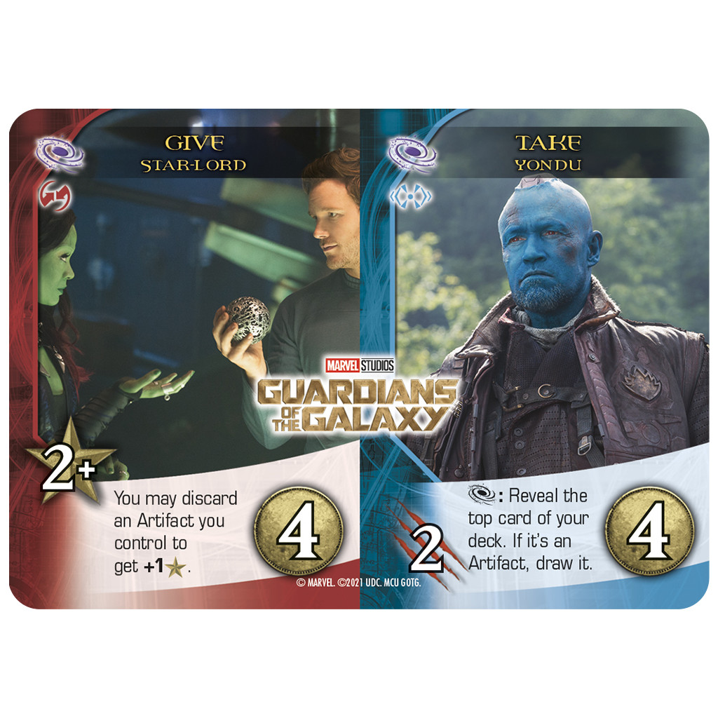 Legendary: Marvel Deck Building - Guardians of the Galaxy Vol. 1 and 2