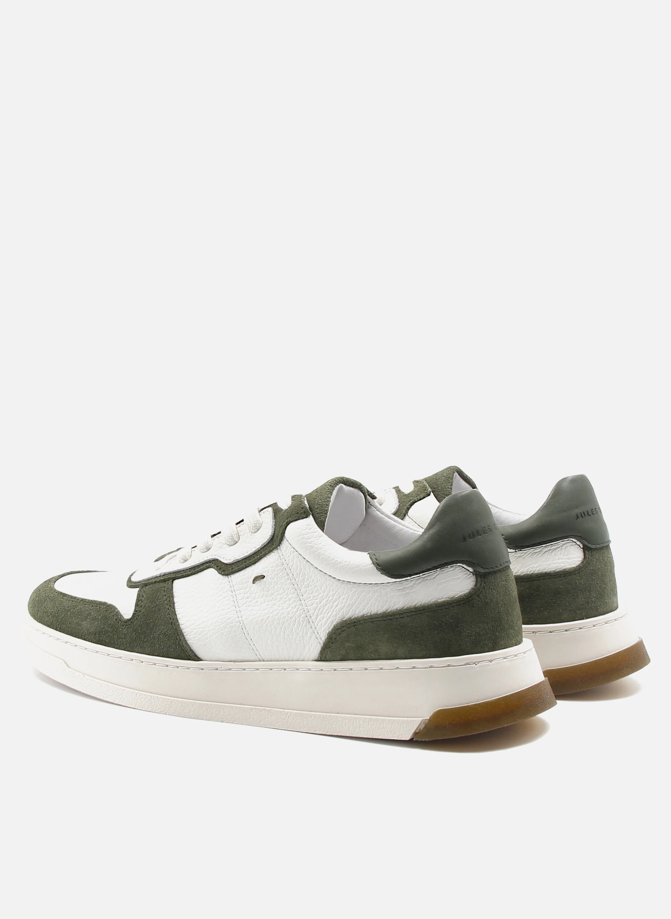 Baskets léo cuir | Blanc