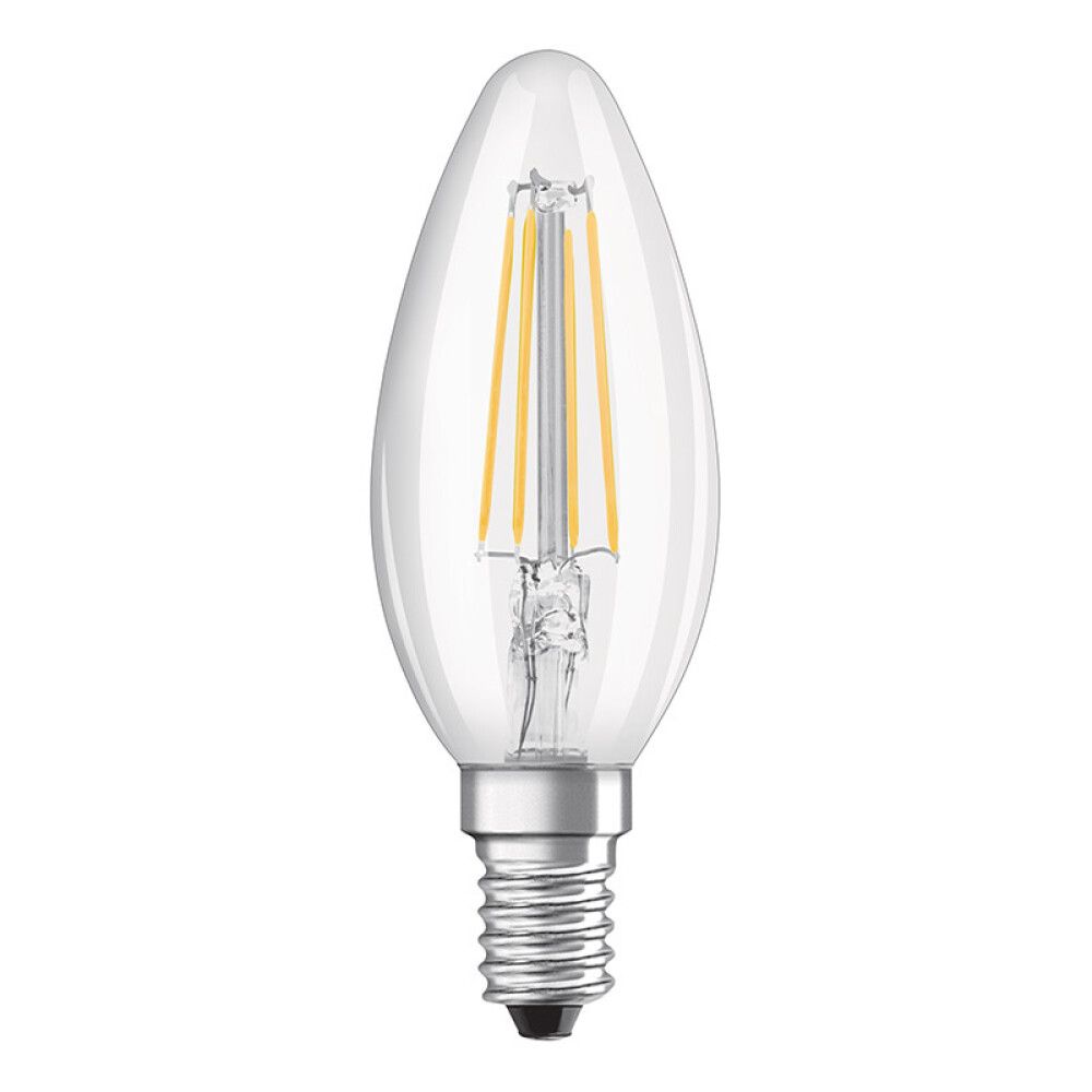 LYSPÆRE OSRAM LED E14 470LM 4W 2PK