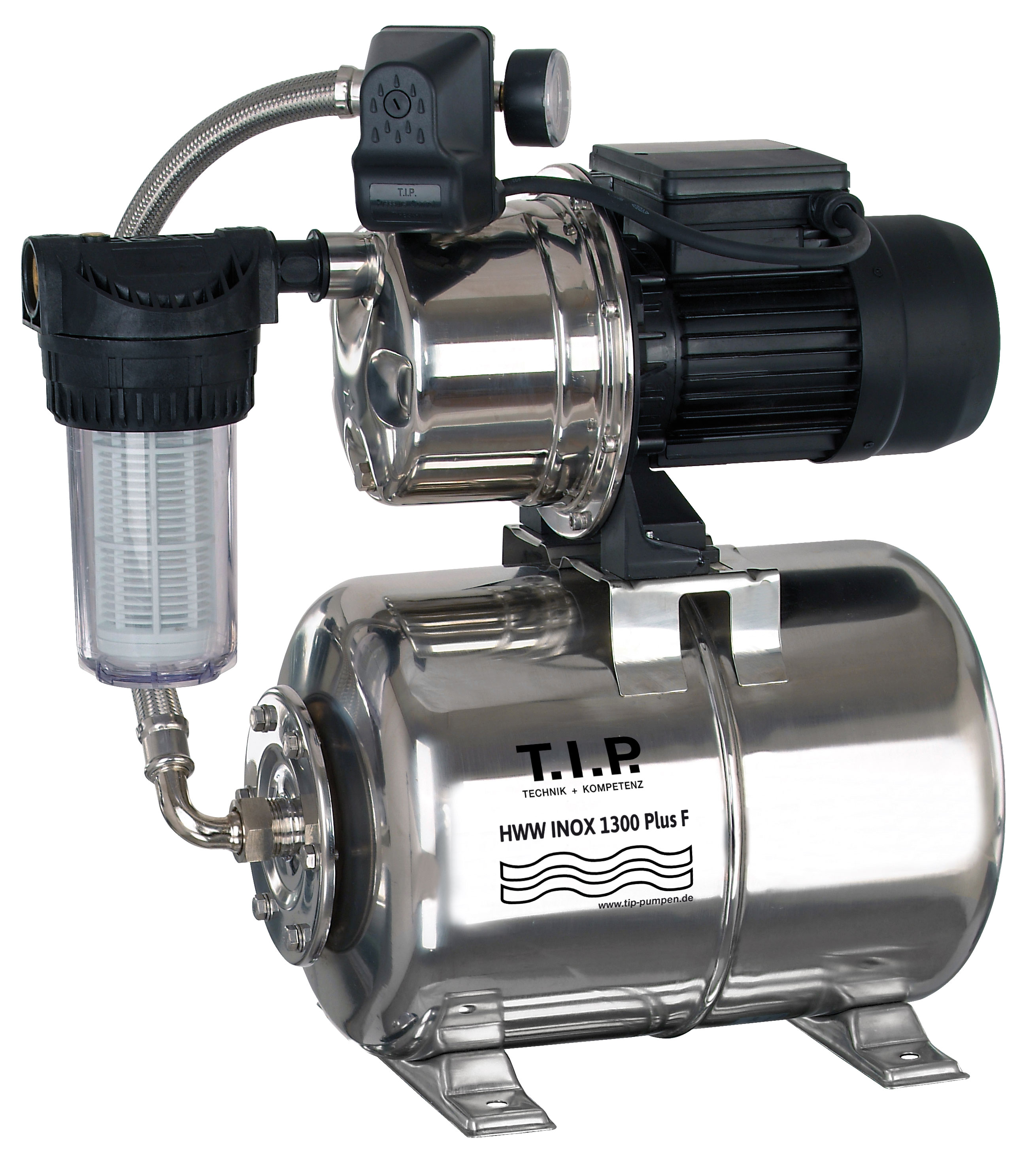 T.I.P. HWW INOX 1300 Plus F Hauswasserwerk