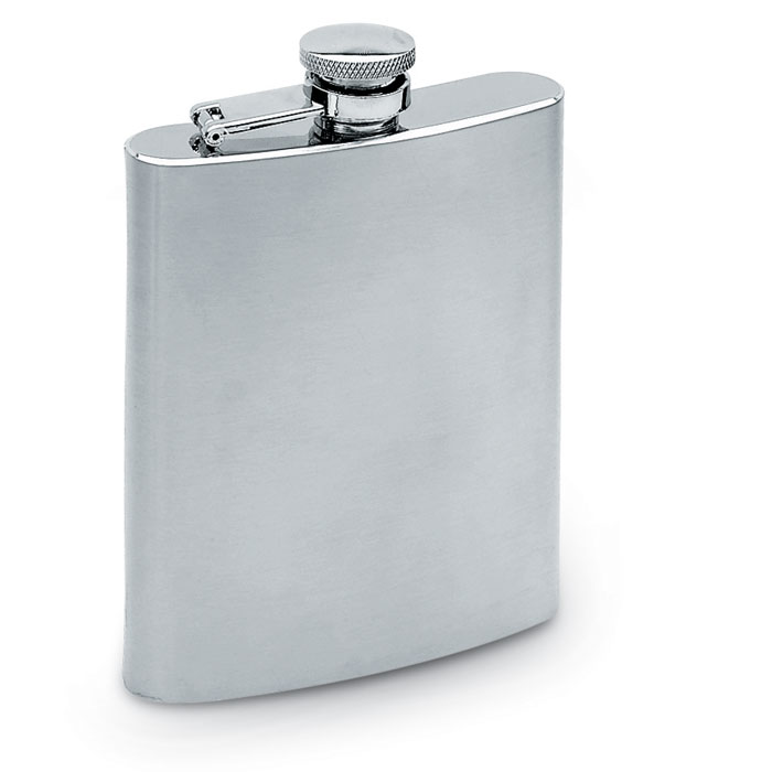 GiftRetail KC4703 - SLIMMY FLASK Grande flasque en inox mat