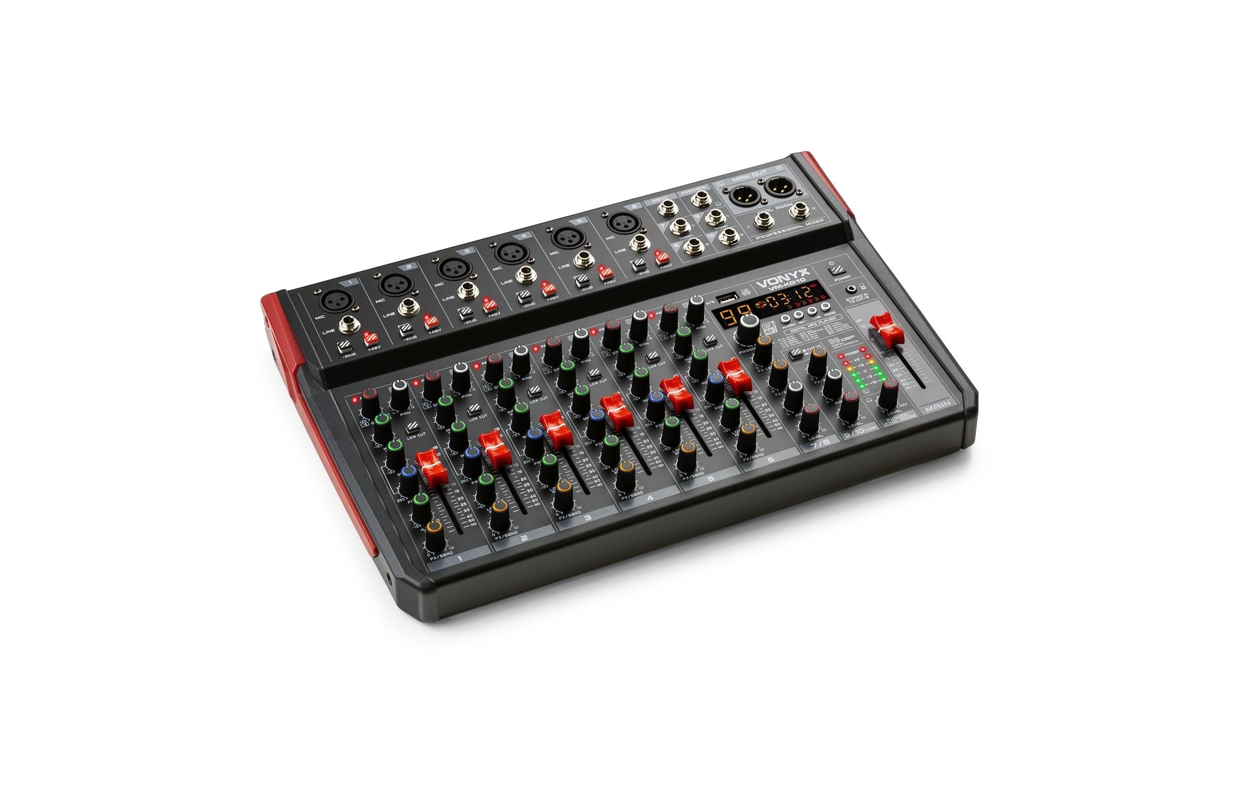 Mischpult VM-KG10<br>Flexibler und effizienter Kompaktmixer