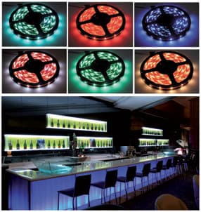 Ibiza LED Strip, Multifarvet 5 meter