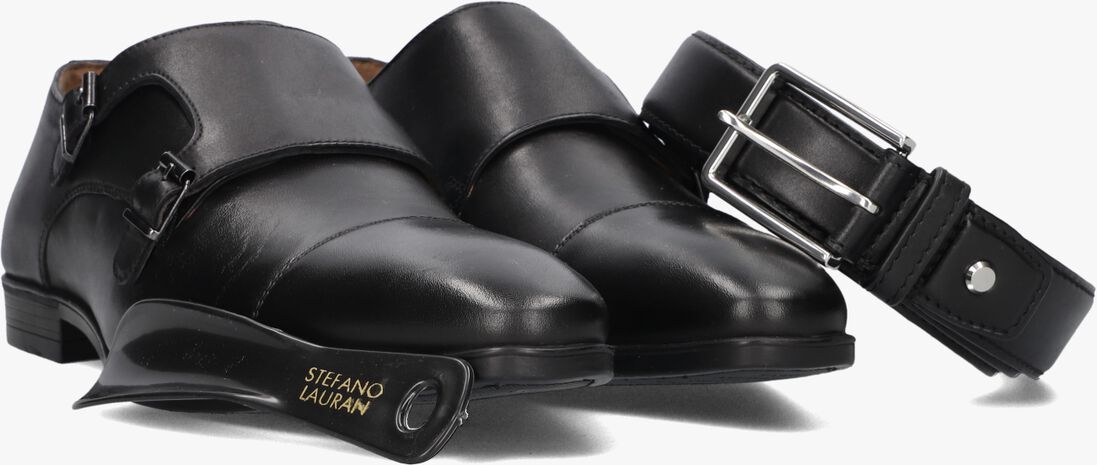 zwarte stefano lauran nette schoenen stefano lauran gesp