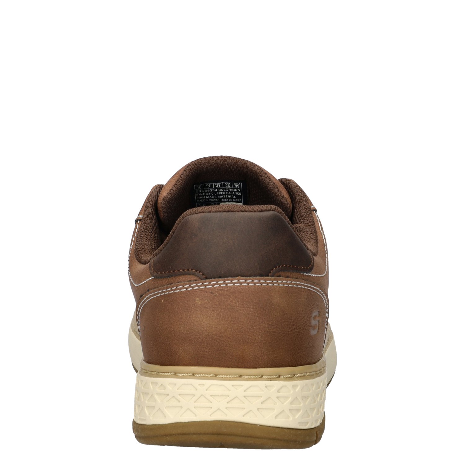 Garlan heren veterschoen Skechers Bruin
