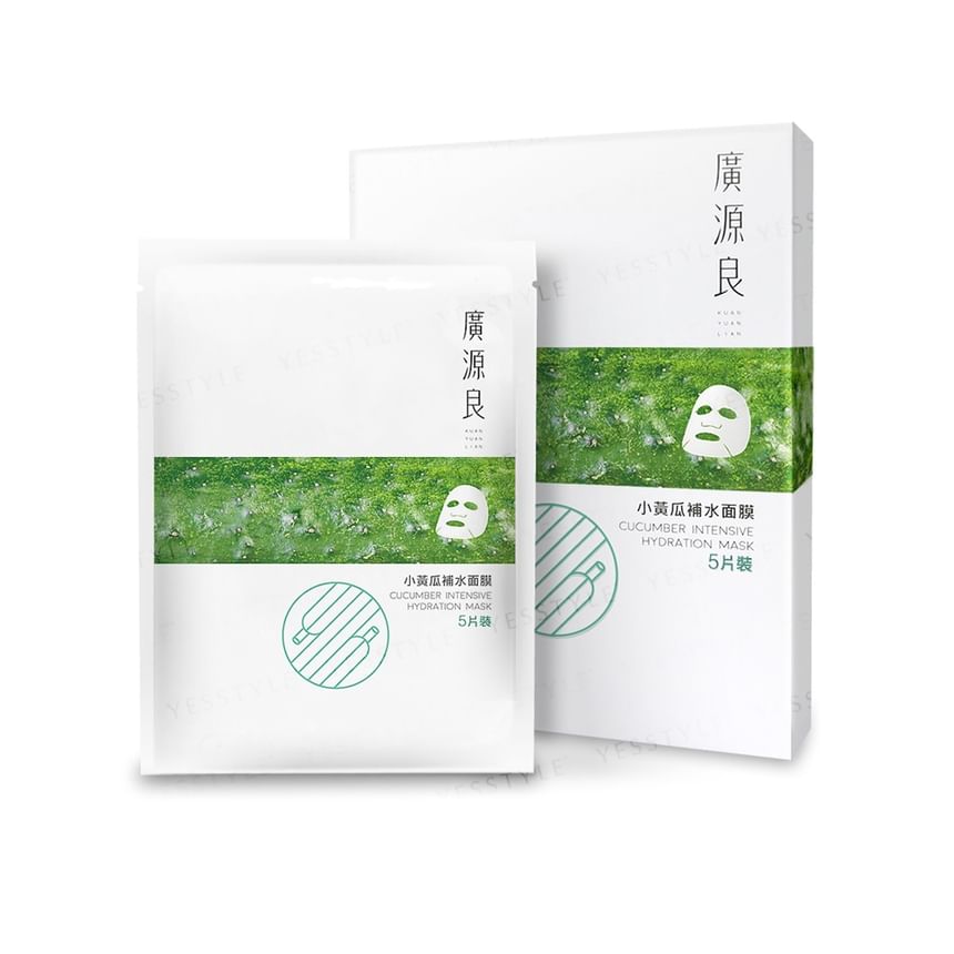 Kuan Yuan Lian - Komkommer Intensief Hydraterend Masker