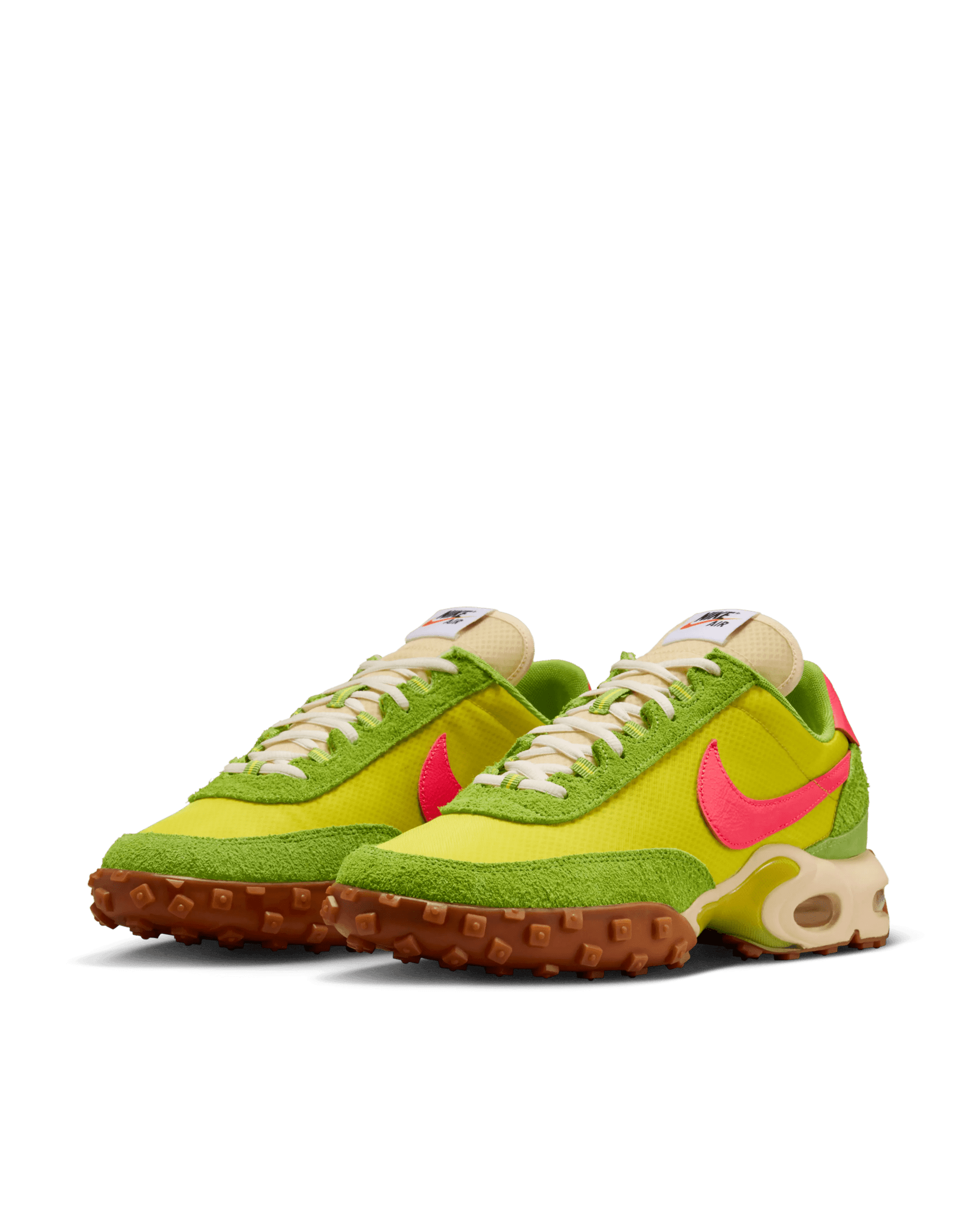 Nike Air Max Waffle SP (Electrolime/Flash Crimson-Gum Med Brown)