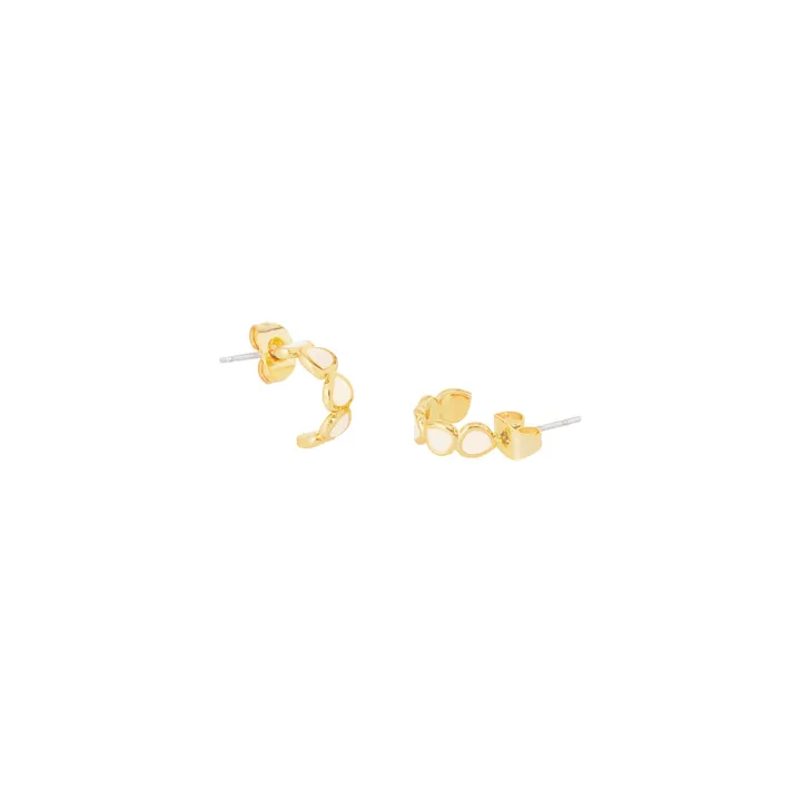 Bangle Up Boucles d'Oreilles Mini Lumi | Blanc
