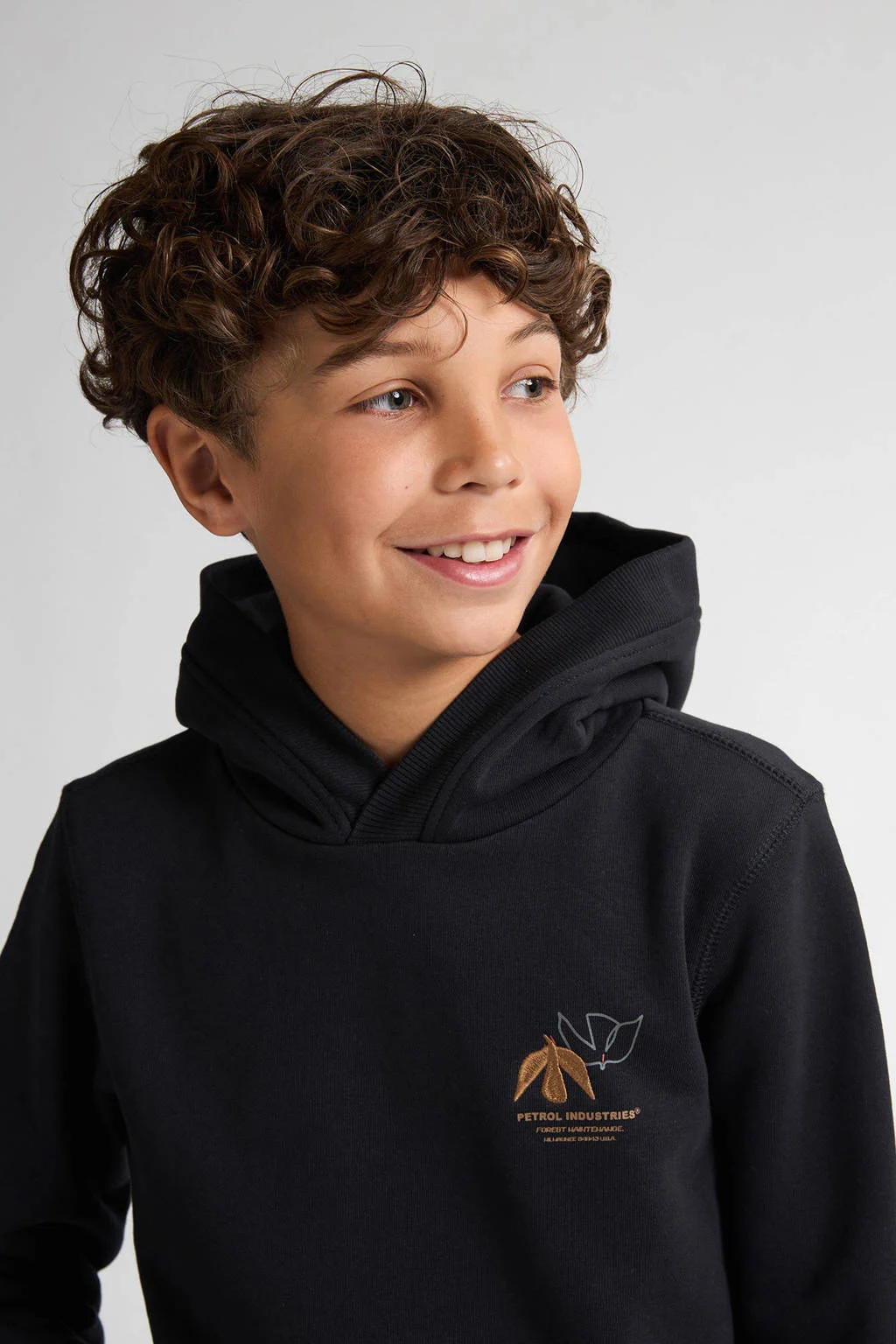 Petrol Industries hoodie zwart
