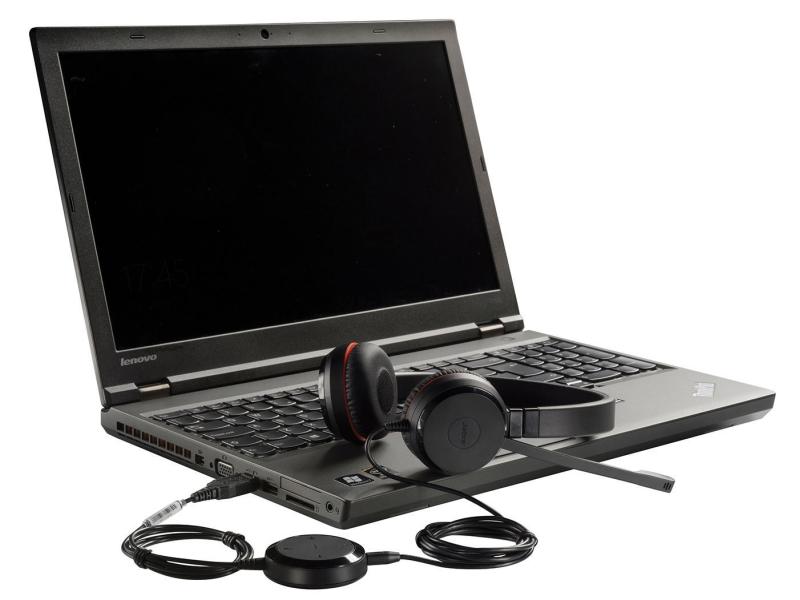 Jabra Headset Evolve 30 II UC Duo Binaurales, kabelgebundenes Headset