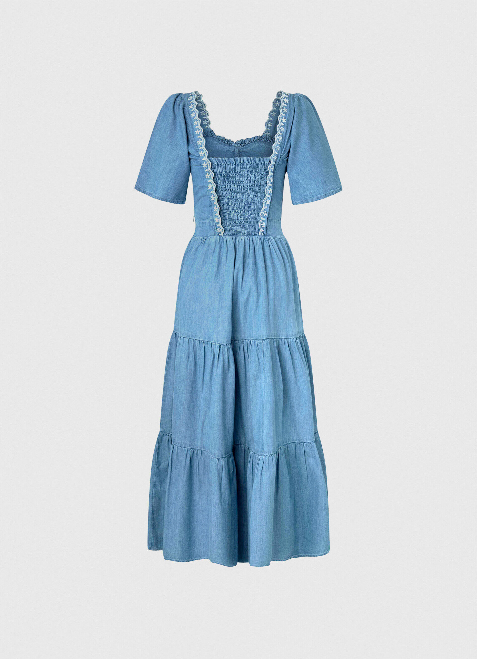 VESTIDO JEANS - azul