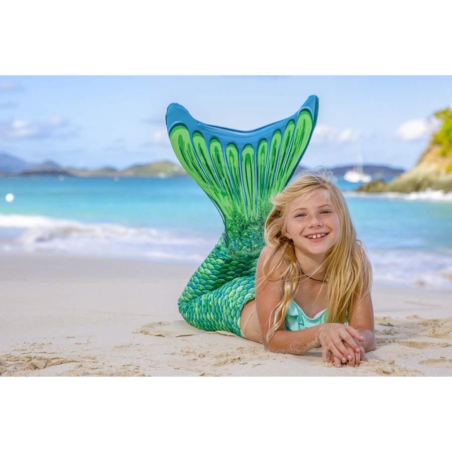 XTREM Toys and Sports - Fin Fun Grün, Youth LXL (140-164)