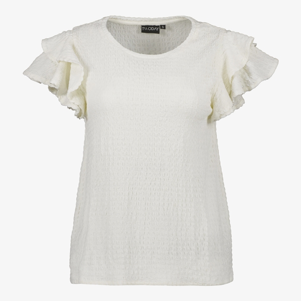 TwoDay dames T-shirt met ruches