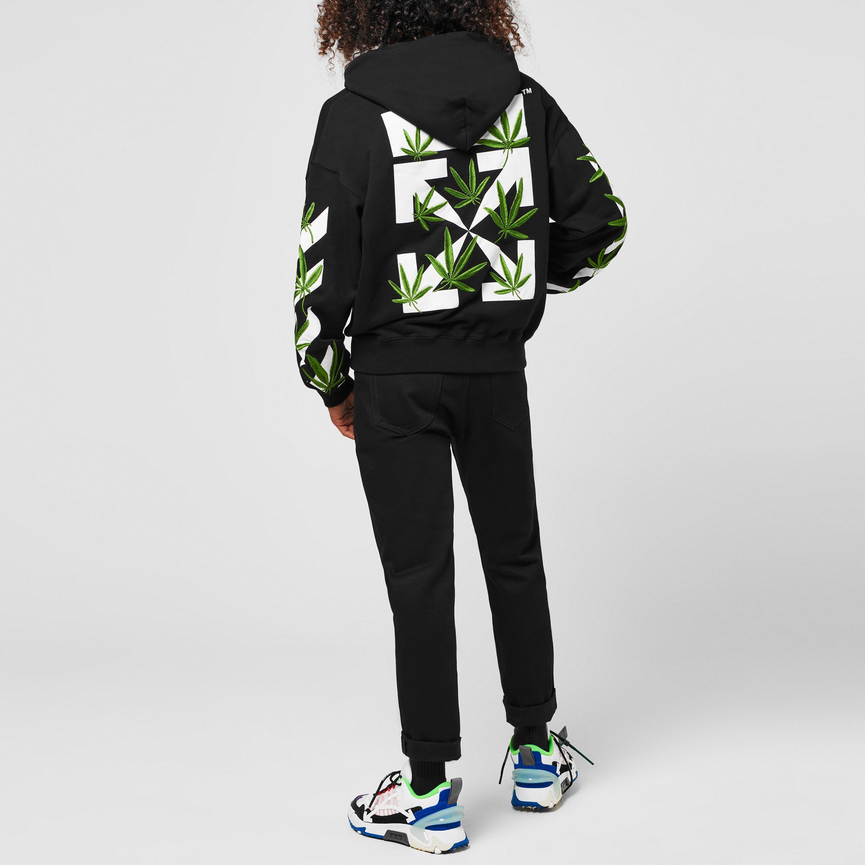Off White Weed Arrows Oth Hoodie