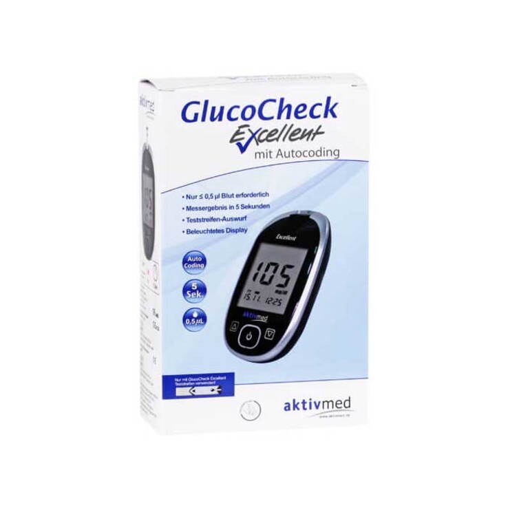Gluco Check Excellent Blutzuckermessger.Set mg / dl, 1 St