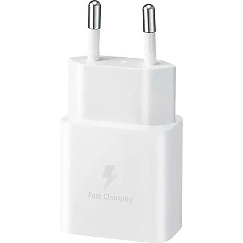 Chargeur secteur 15W USB C Samsung EP-T1510XWEGEU sans câble