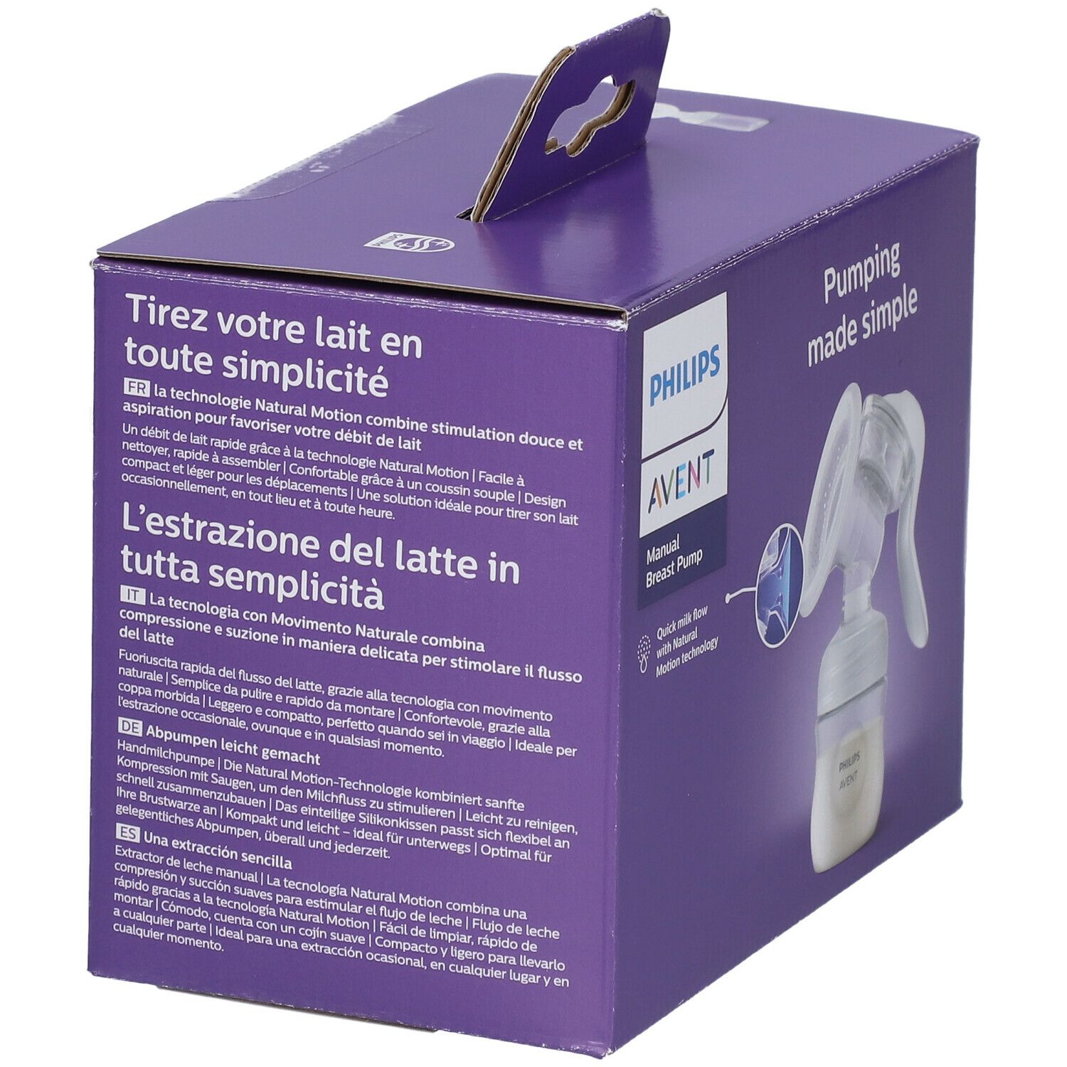 PHILIPS AVENT Natural Response manuelle Milchpumpe
