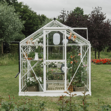 Royal Well Mary III kweekkas full option aluminium wit 7,46 m²