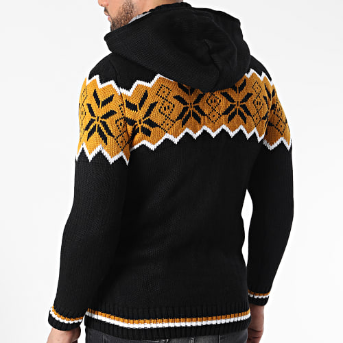 Gilet Zippé Capuche 3008 Noir