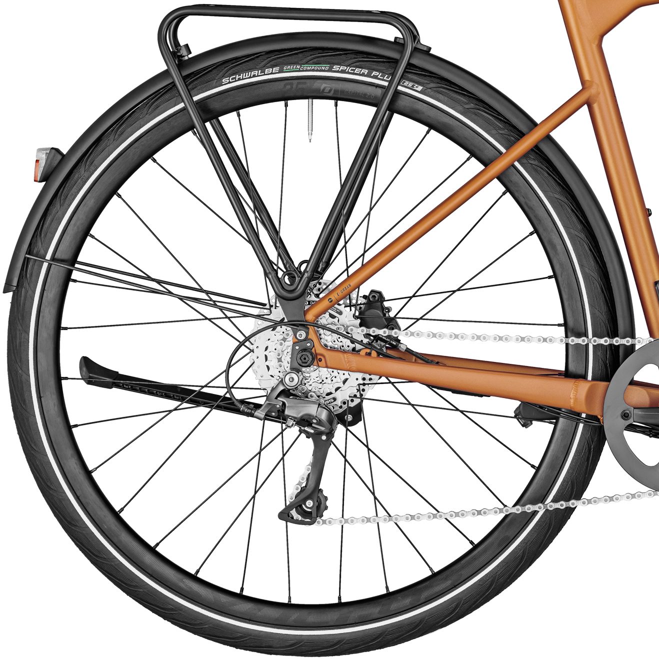 Bergamont E-Sweep Sport Urban E-Bike matt rusty orange