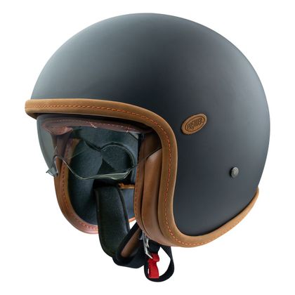 Casque Premier VINTAGE U9BM COUTURE ORANGE - Noir